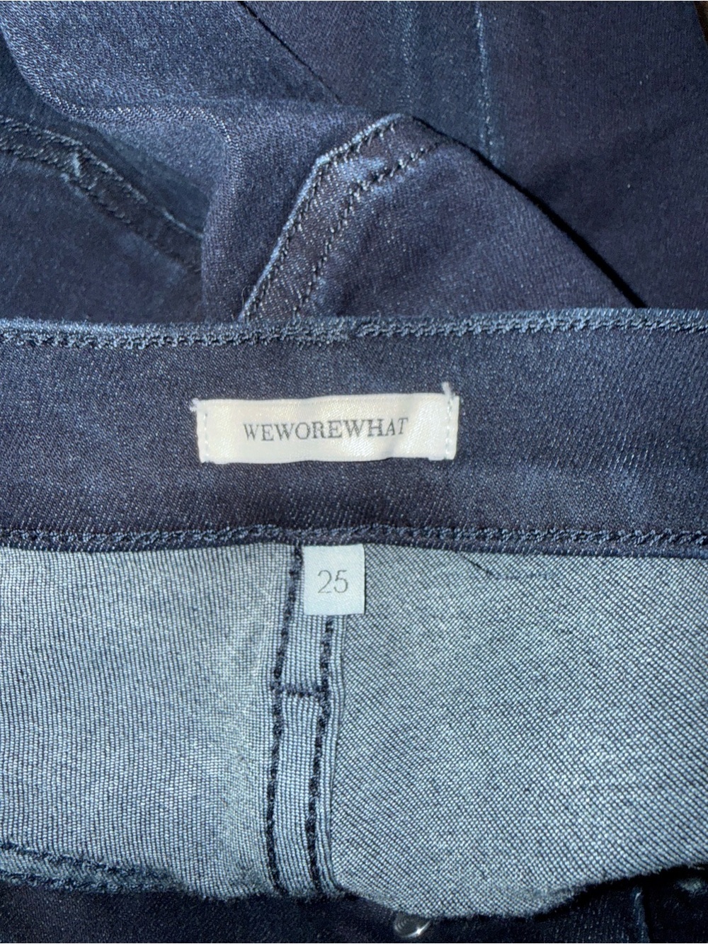 WeWoreWhat Black High-Rise Skinny Jeans - Picture 5 of 6
